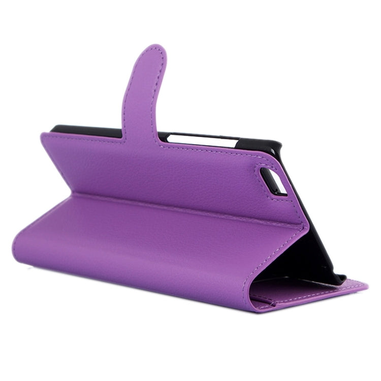 Litchi Texture Horizontal Flip Leather Case with Card Slots & Holder & Wallet for Xiaomi Mi Note