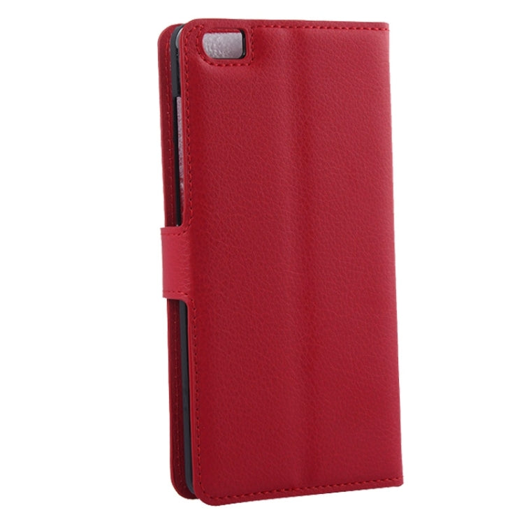 Litchi Texture Horizontal Flip Leather Case with Card Slots & Holder & Wallet for Xiaomi Mi Note