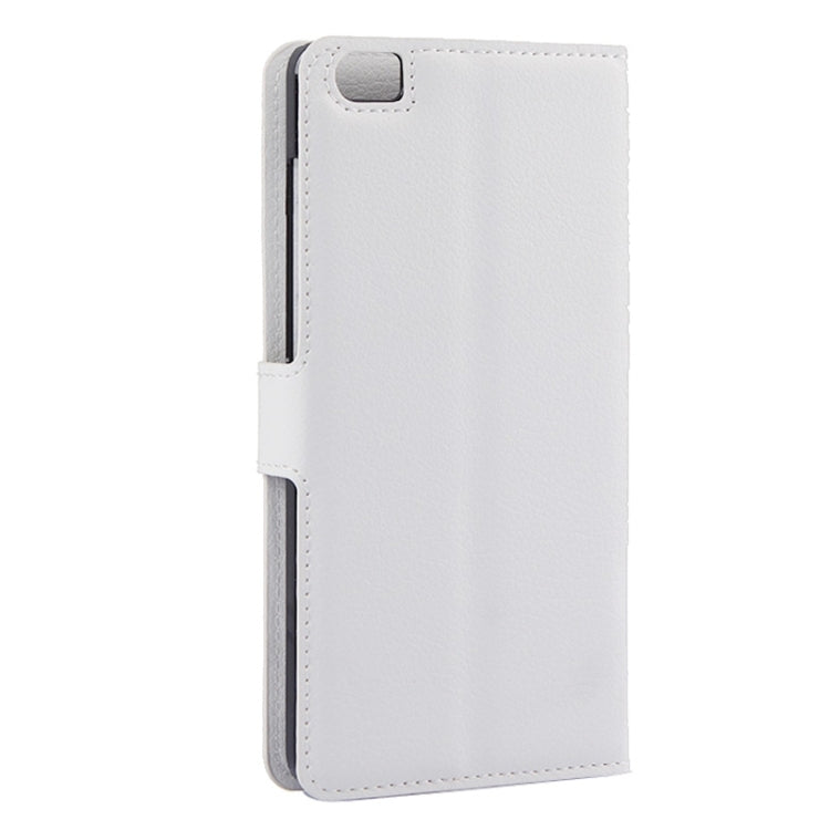 Litchi Texture Horizontal Flip Leather Case with Card Slots & Holder & Wallet for Xiaomi Mi Note