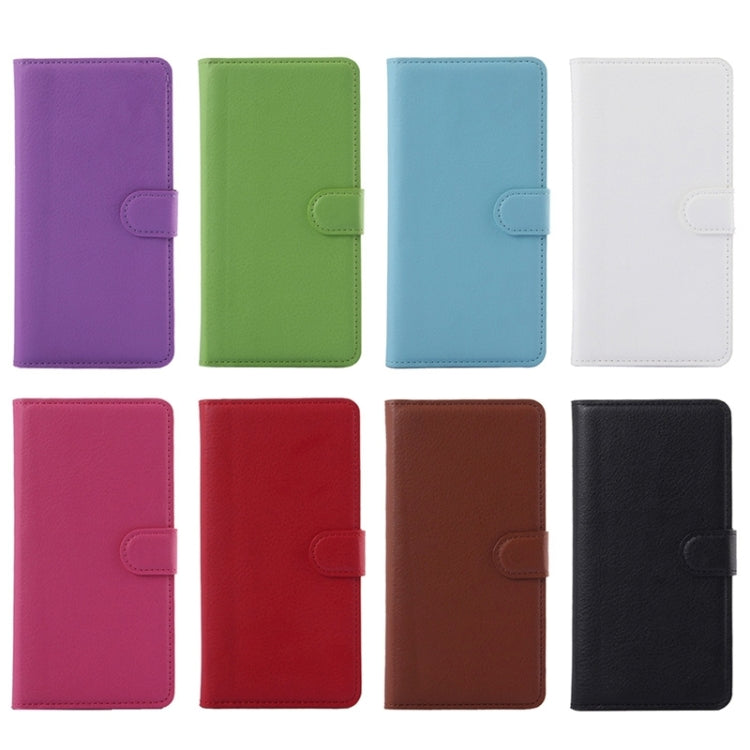 Litchi Texture Horizontal Flip Leather Case with Card Slots & Holder & Wallet for Xiaomi Mi Note