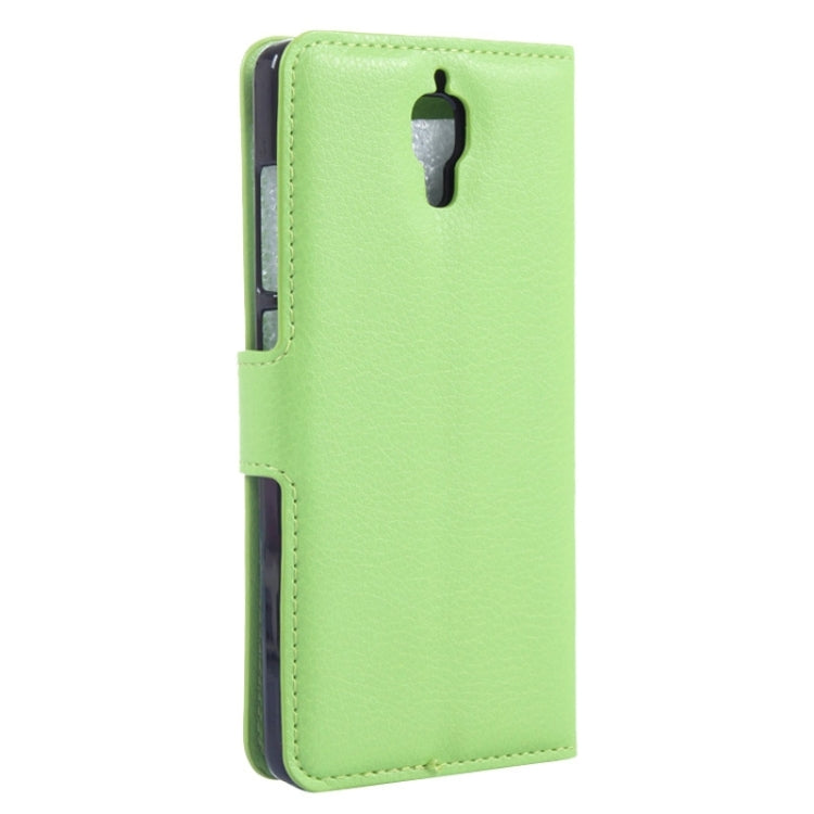 Litchi Texture Horizontal Flip Leather Case with Card Slots & Holder & Wallet for Xiaomi Mi 4