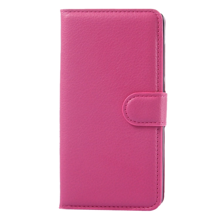 Litchi Texture Horizontal Flip Leather Case with Card Slots & Holder & Wallet for Xiaomi Mi 4