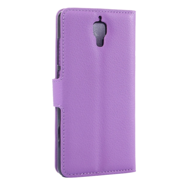 Litchi Texture Horizontal Flip Leather Case with Card Slots & Holder & Wallet for Xiaomi Mi 4