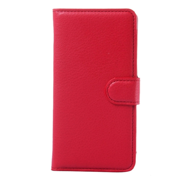 Litchi Texture Horizontal Flip Leather Case with Card Slots & Holder & Wallet for Xiaomi Mi 4