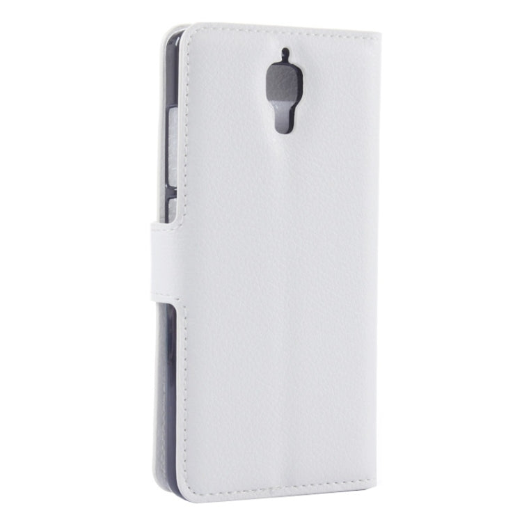 Litchi Texture Horizontal Flip Leather Case with Card Slots & Holder & Wallet for Xiaomi Mi 4