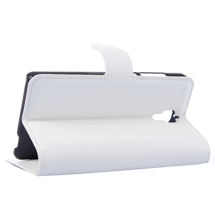 Litchi Texture Horizontal Flip Leather Case with Card Slots & Holder & Wallet for Xiaomi Mi 4