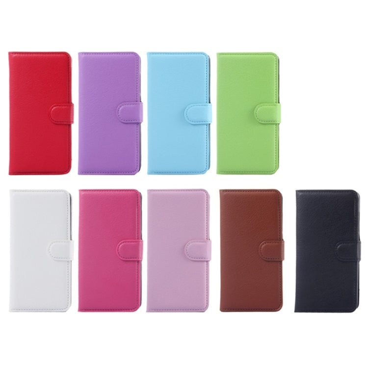 Litchi Texture Horizontal Flip Leather Case with Card Slots & Holder & Wallet for Xiaomi Mi 4