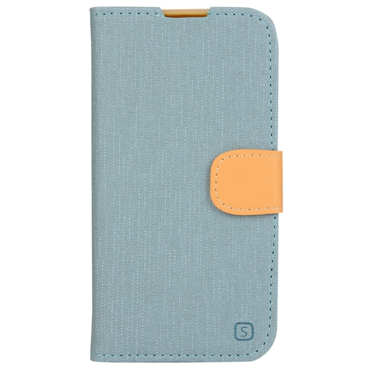 Cloth Texture Horizontal Flip Leather Case with Holder & Card Slots & Wallet for Wiko Rainbow Lite