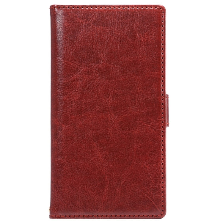 Fine Sheepskin Texture Horizontal Flip Leather Case with Card Slots & Holder & Lanyard for Sony Xperia Z5