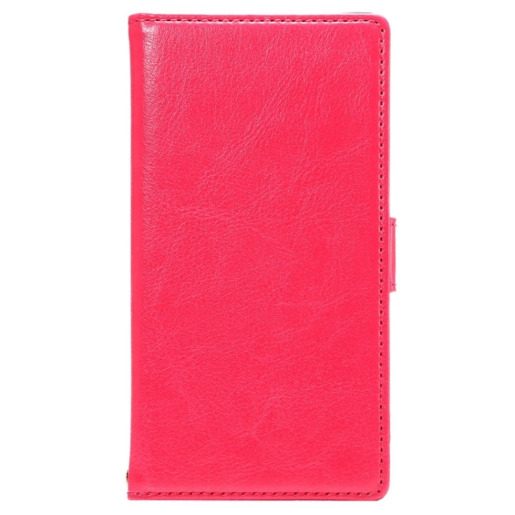Fine Sheepskin Texture Horizontal Flip Leather Case with Card Slots & Holder & Lanyard for Sony Xperia Z5