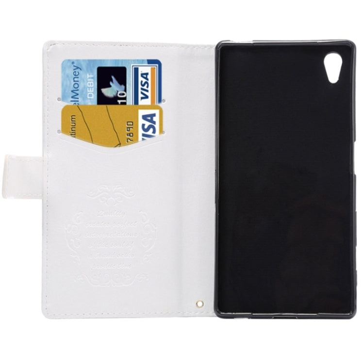 Fine Sheepskin Texture Horizontal Flip Leather Case with Card Slots & Holder & Lanyard for Sony Xperia Z5