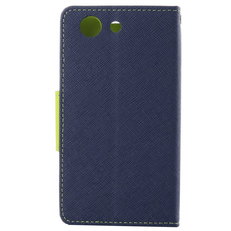 Cross Texture Leather Case with Holder & Card Slots & Wallet for Sony Xperia Z4 Compact