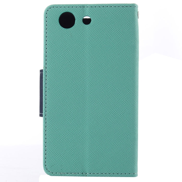 Cross Texture Leather Case with Holder & Card Slots & Wallet for Sony Xperia Z4 Compact