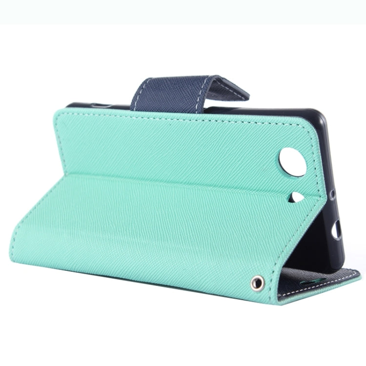 Cross Texture Leather Case with Holder & Card Slots & Wallet for Sony Xperia Z4 Compact