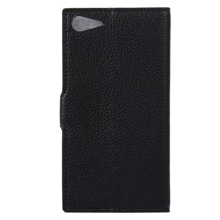 Litchi Texture Horizontal Flip PC + PU Leather Case with Holder & Card Slots & Wallet for Wiko Highway Star