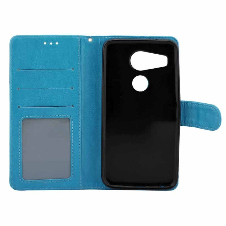 Crazy Horse Texture Horizontal Flip Leather Case with Holder & Card Slots & Wallet & Photo Frame for Google Nexus 5X
