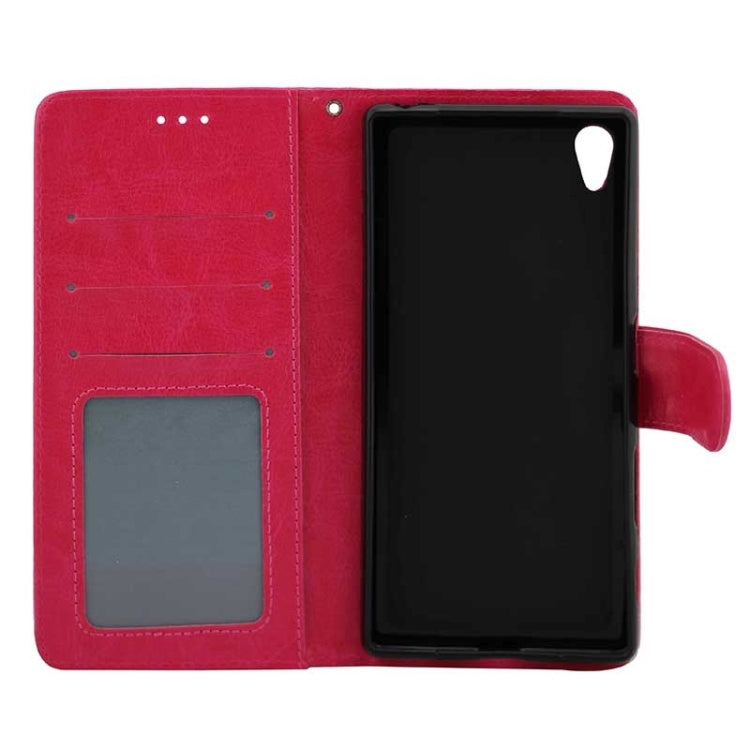 Crazy Horse Texture Horizontal Flip Leather Case with Holder & Card Slots & Wallet & Photo Frame for Sony Xperia Z5 / E6603 / E6653 / E6633 / E6683