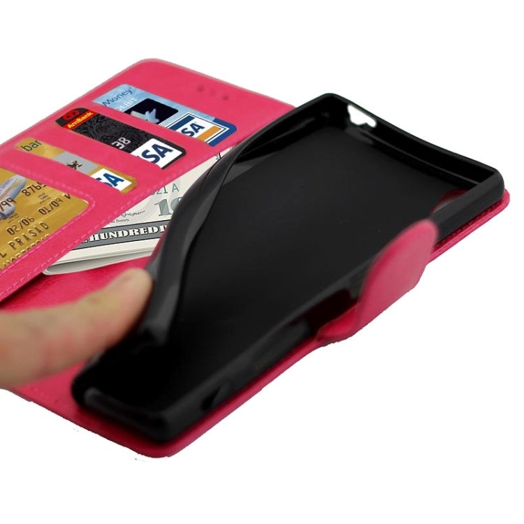 Crazy Horse Texture Horizontal Flip Leather Case with Holder & Card Slots & Wallet & Photo Frame for Sony Xperia Z5 / E6603 / E6653 / E6633 / E6683