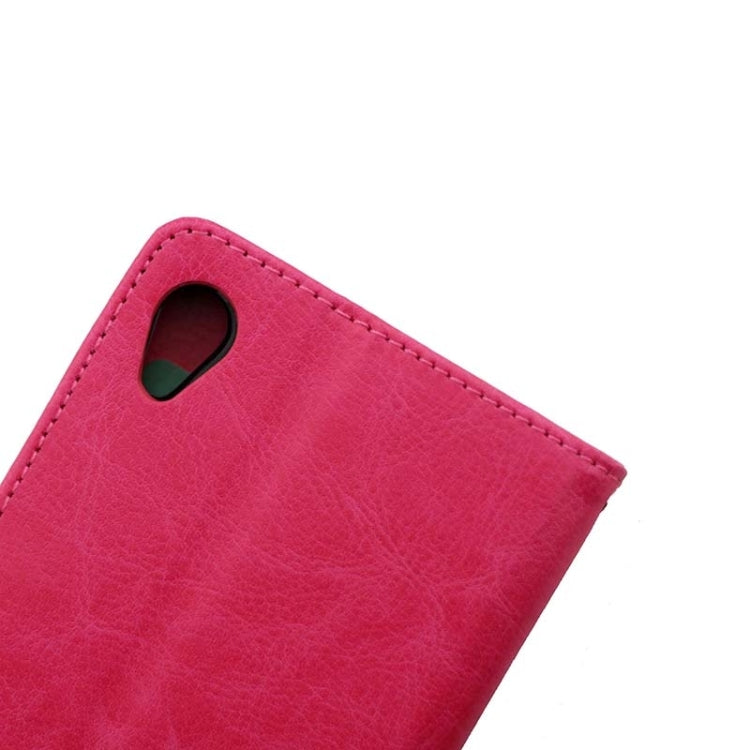 Crazy Horse Texture Horizontal Flip Leather Case with Holder & Card Slots & Wallet & Photo Frame for Sony Xperia Z5 / E6603 / E6653 / E6633 / E6683