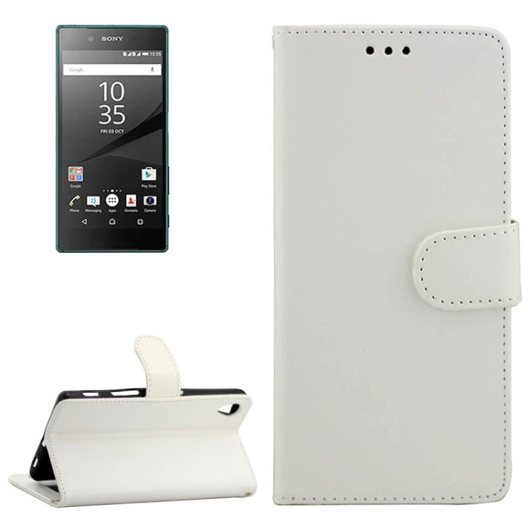 Crazy Horse Texture Horizontal Flip Leather Case with Holder & Card Slots & Wallet & Photo Frame for Sony Xperia Z5 / E6603 / E6653 / E6633 / E6683