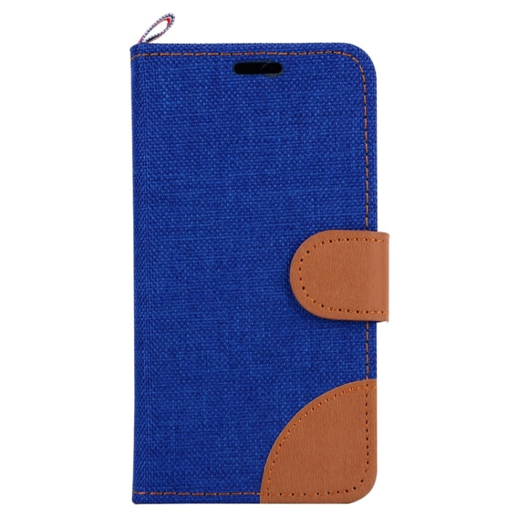 Denim Texture Horizontal Flip Leather Case with Holder & Card Slots for Sony Xperia Z5 Compact / Z5 mini / E5803 / E5823