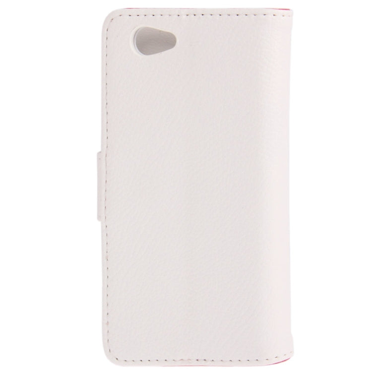 Litchi Texture Leather Case with Credit Card Slots & Holder for Sony Xperia Z1 mini