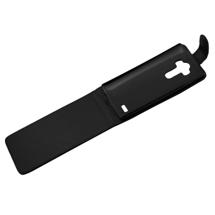 Vertical Flip Magnetic Button Leather Case for LG G4 / H815