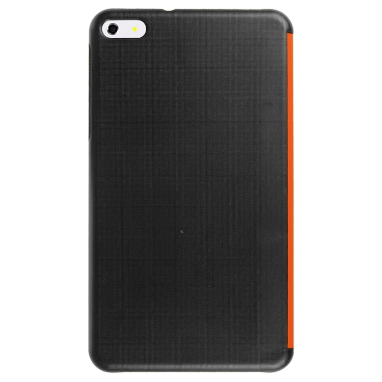 7.0 Inch Karst Texture Horizontal Flip Solid Color Leather Case with Three-Folding Holder for Huawei Honor Play T1 / T1-701u