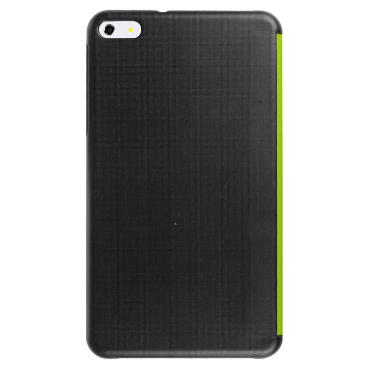 7.0 Inch Karst Texture Horizontal Flip Solid Color Leather Case with Three-Folding Holder for Huawei Honor Play T1 / T1-701u