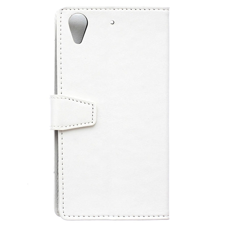 For HTC Desire 626 Crazy Horse Texture Horizontal Flip Magnetic Buckle Leather Case with Holder & Card Slots & Wallet