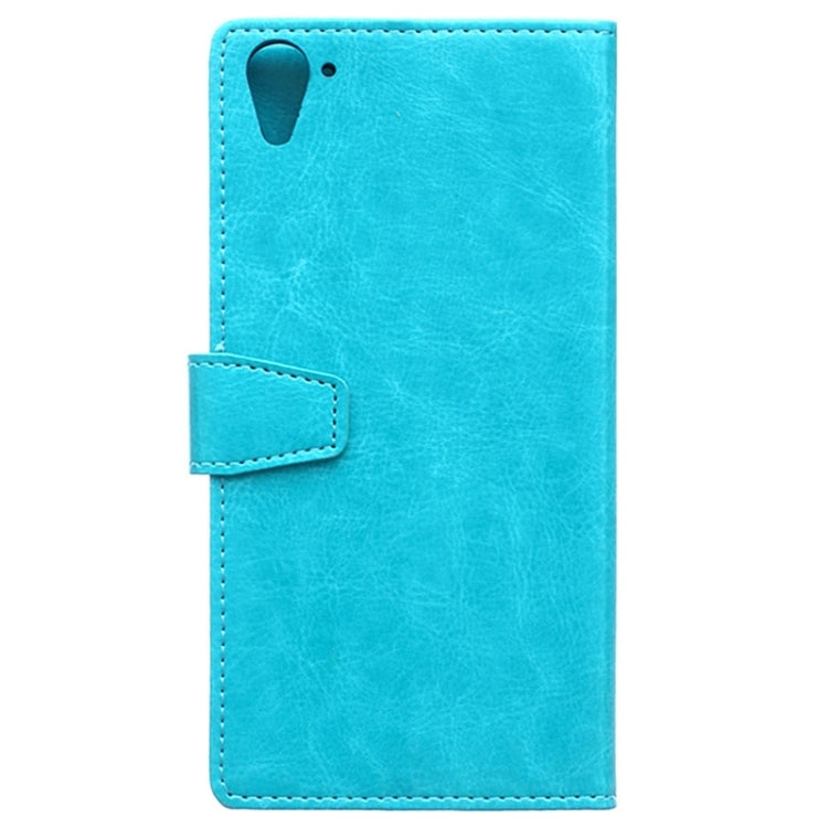 For HTC Desire 826 Crazy Horse Texture Horizontal Flip Magnetic Buckle Leather Case with Holder & Card Slots & Wallet