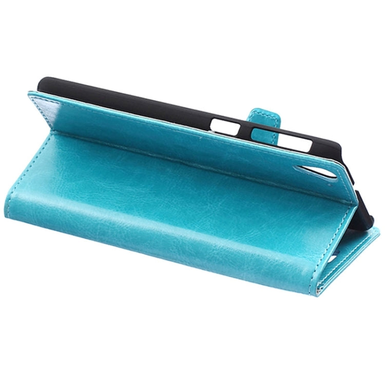 For HTC Desire 826 Crazy Horse Texture Horizontal Flip Magnetic Buckle Leather Case with Holder & Card Slots & Wallet