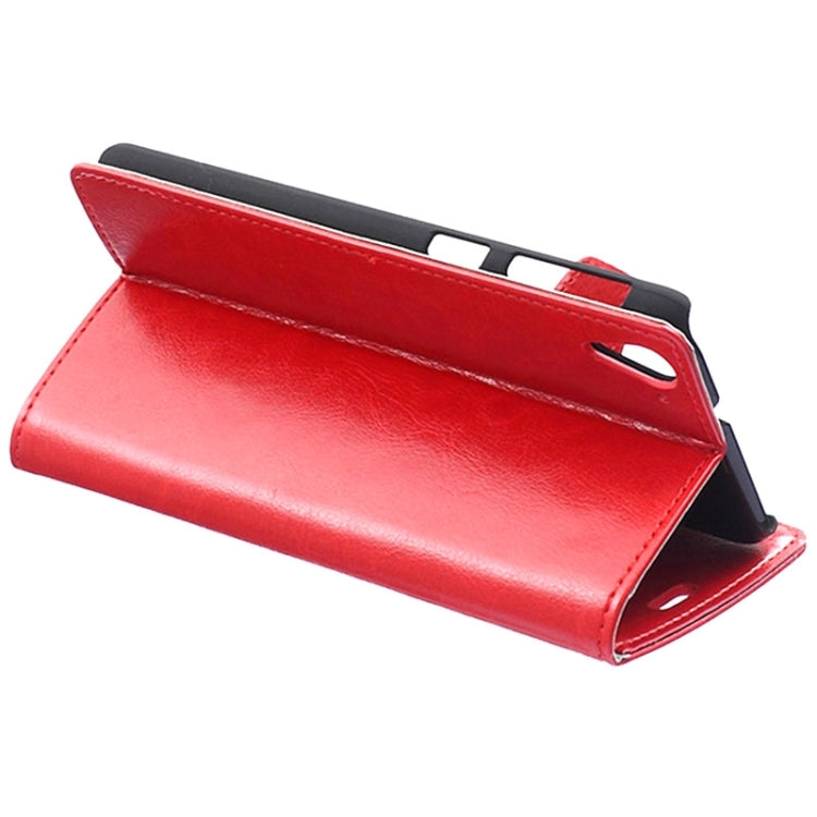 For HTC Desire 826 Crazy Horse Texture Horizontal Flip Magnetic Buckle Leather Case with Holder & Card Slots & Wallet