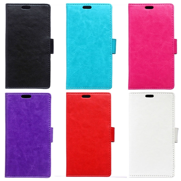 For HTC Desire 826 Crazy Horse Texture Horizontal Flip Magnetic Buckle Leather Case with Holder & Card Slots & Wallet