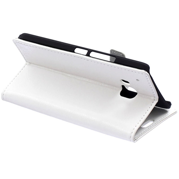 For HTC One M9 Crazy Horse Texture Horizontal Flip Magnetic Buckle Leather Case with Holder & Card Slots & Wallet