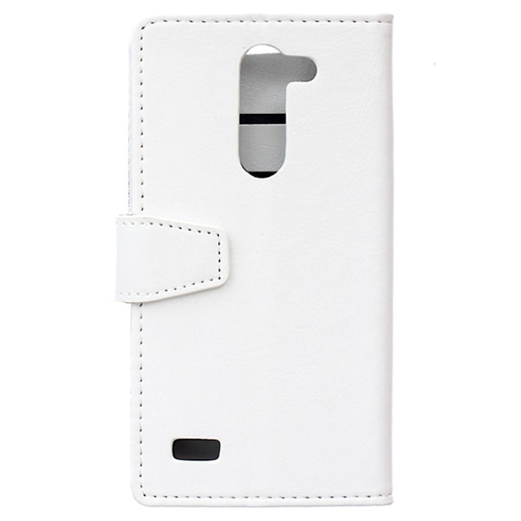 Crazy Horse Texture Horizontal Flip Solid Color Magnetic Buckle Leather Case with Holder & Card Slots & Wallet for LG L Bello / D331