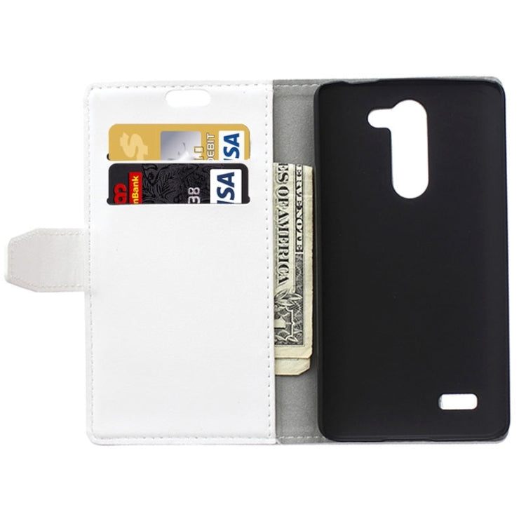 Crazy Horse Texture Horizontal Flip Solid Color Magnetic Buckle Leather Case with Holder & Card Slots & Wallet for LG L Bello / D331