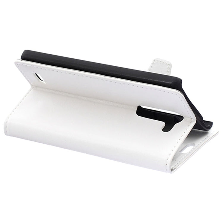 Crazy Horse Texture Horizontal Flip Solid Color Magnetic Buckle Leather Case with Holder & Card Slots & Wallet for LG L Bello / D331