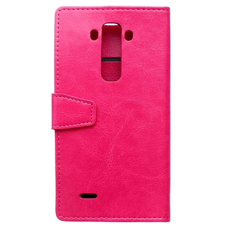 Crazy Horse Texture Horizontal Flip Solid Color Magnetic Buckle Leather Case with Holder & Card Slots & Wallet for LG G Flex2 / F510L