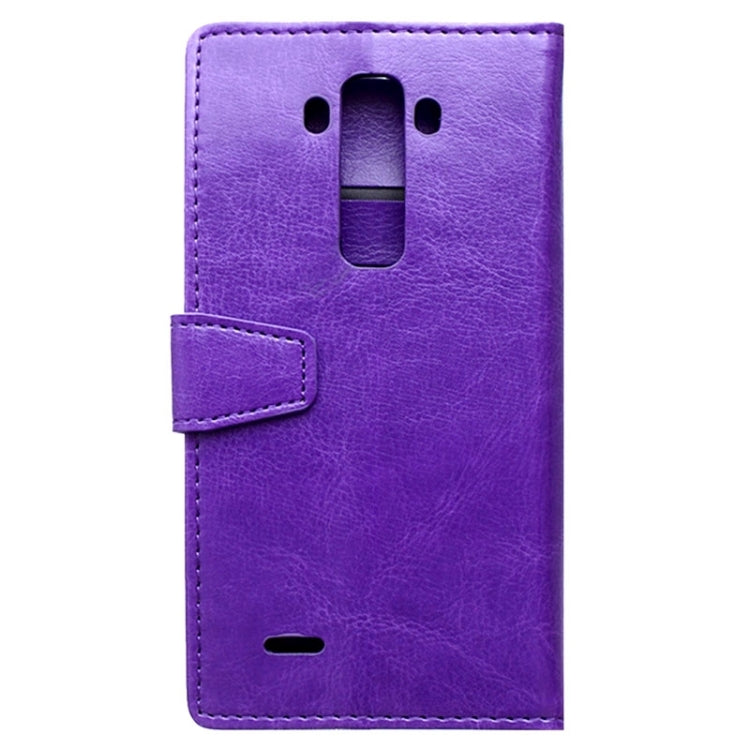 Crazy Horse Texture Horizontal Flip Solid Color Magnetic Buckle Leather Case with Holder & Card Slots & Wallet for LG G Flex2 / F510L