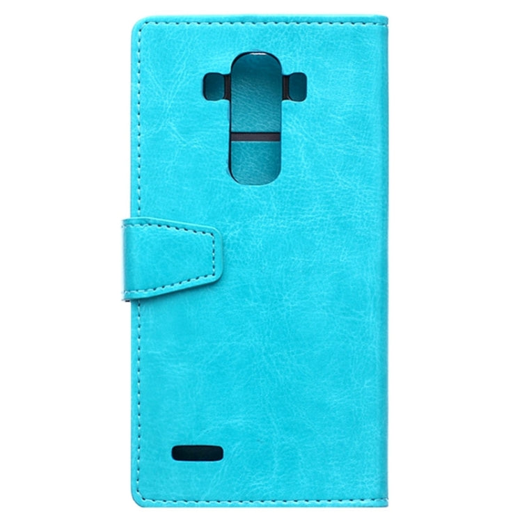 Crazy Horse Texture Horizontal Flip Solid Color Magnetic Buckle Leather Case with Holder & Card Slots & Wallet for LG G4 / H815