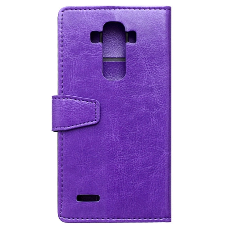 Crazy Horse Texture Horizontal Flip Solid Color Magnetic Buckle Leather Case with Holder & Card Slots & Wallet for LG G4 / H815