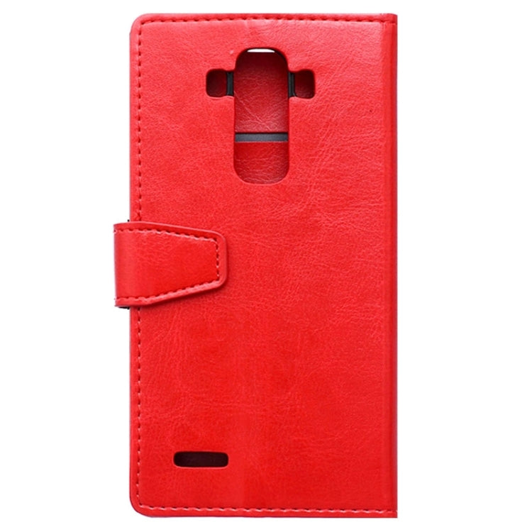 Crazy Horse Texture Horizontal Flip Solid Color Magnetic Buckle Leather Case with Holder & Card Slots & Wallet for LG G4 / H815