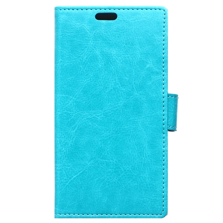 Crazy Horse Texture Horizontal Flip Solid Color Magnetic Buckle Leather Case with Holder & Card Slots & Wallet for Sony Xperia Z4