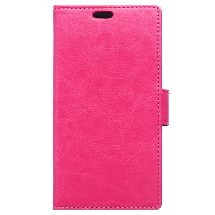 Crazy Horse Texture Horizontal Flip Solid Color Magnetic Buckle Leather Case with Holder & Card Slots & Wallet for Sony Xperia Z4