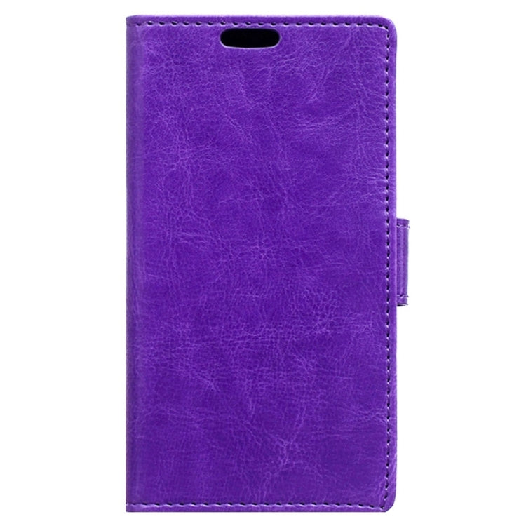 Crazy Horse Texture Horizontal Flip Solid Color Magnetic Buckle Leather Case with Holder & Card Slots & Wallet for Sony Xperia Z4