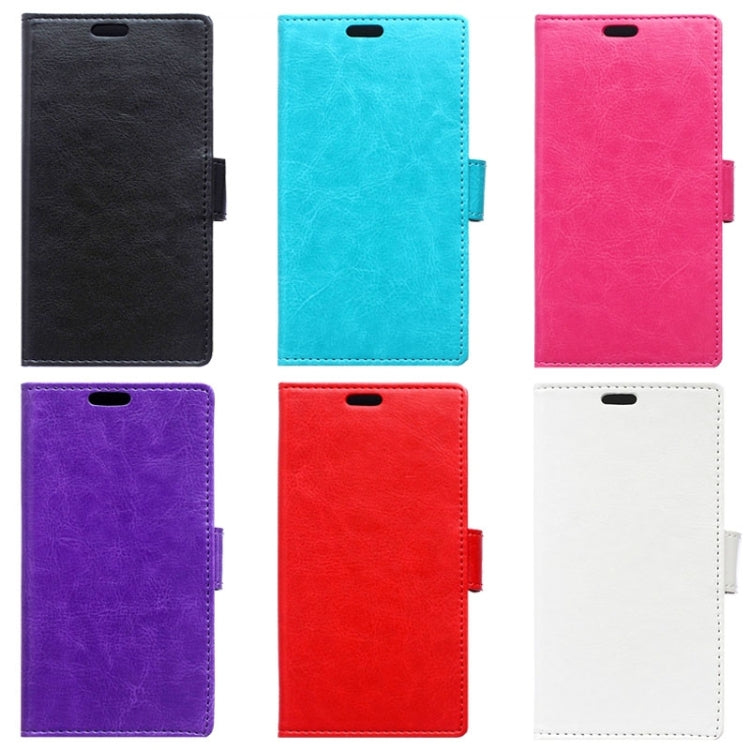 Crazy Horse Texture Horizontal Flip Solid Color Magnetic Buckle Leather Case with Holder & Card Slots & Wallet for Sony Xperia Z4