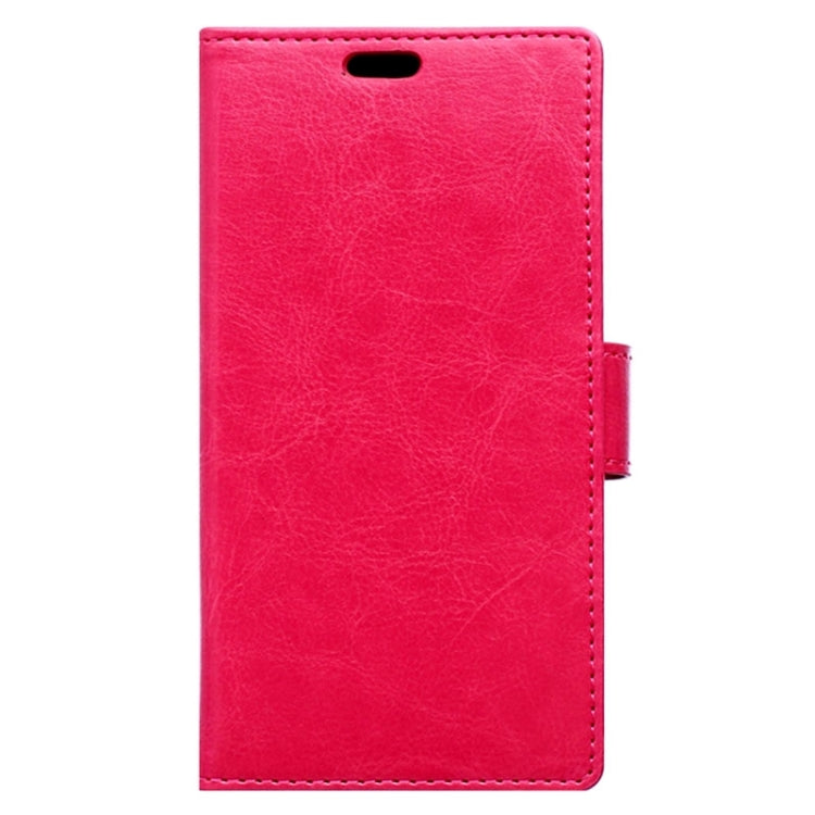 Crazy Horse Texture Horizontal Flip Solid Color Magnetic Buckle Leather Case with Holder & Card Slots & Wallet for Huawei Ascend Y635