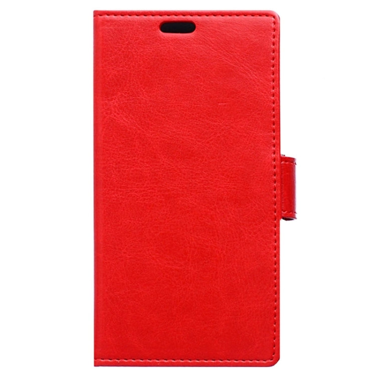 Crazy Horse Texture Horizontal Flip Solid Color Magnetic Buckle Leather Case with Holder & Card Slots & Wallet for Huawei Ascend Y635