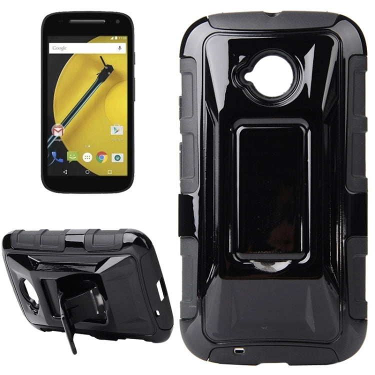 Fashionable Cool and Detachable Racing Car Form Combination Case with Holder and Hand Strap for Motorola Moto E2 / Moto E (2nd gen)